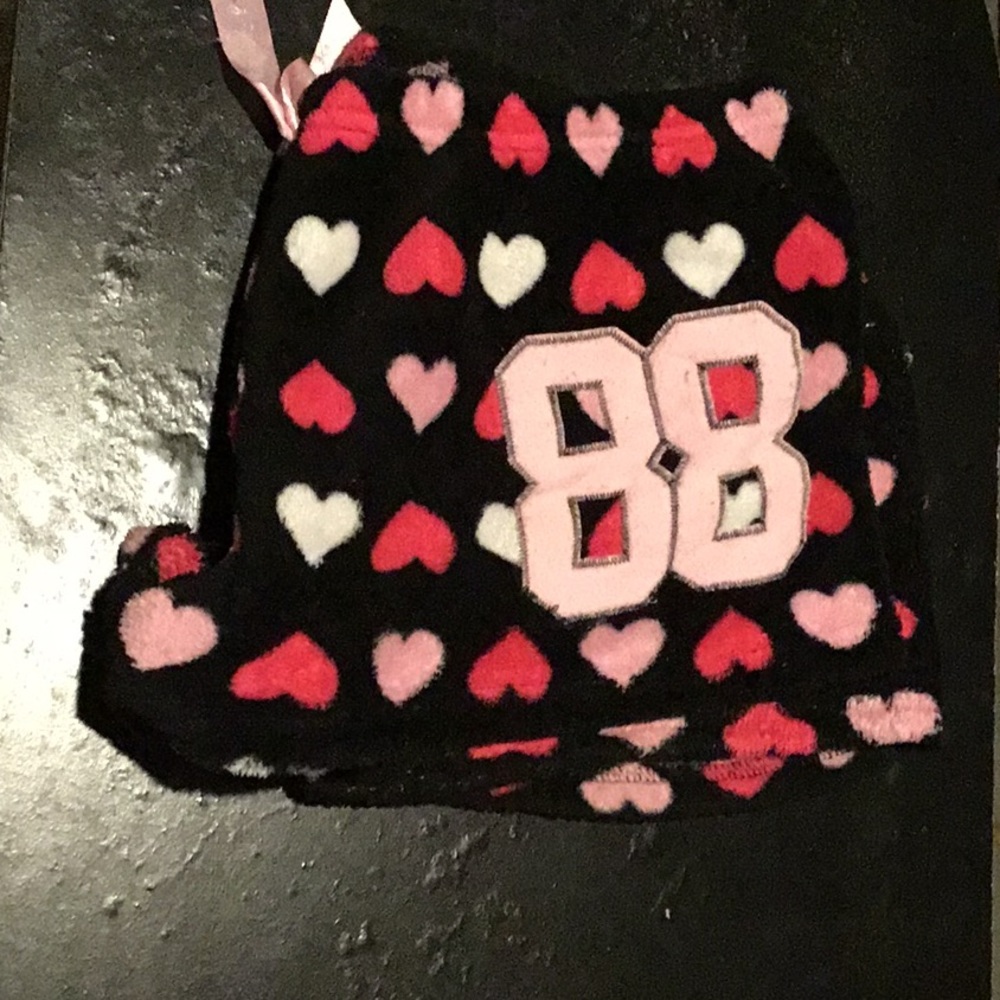 Heart pajama shorts